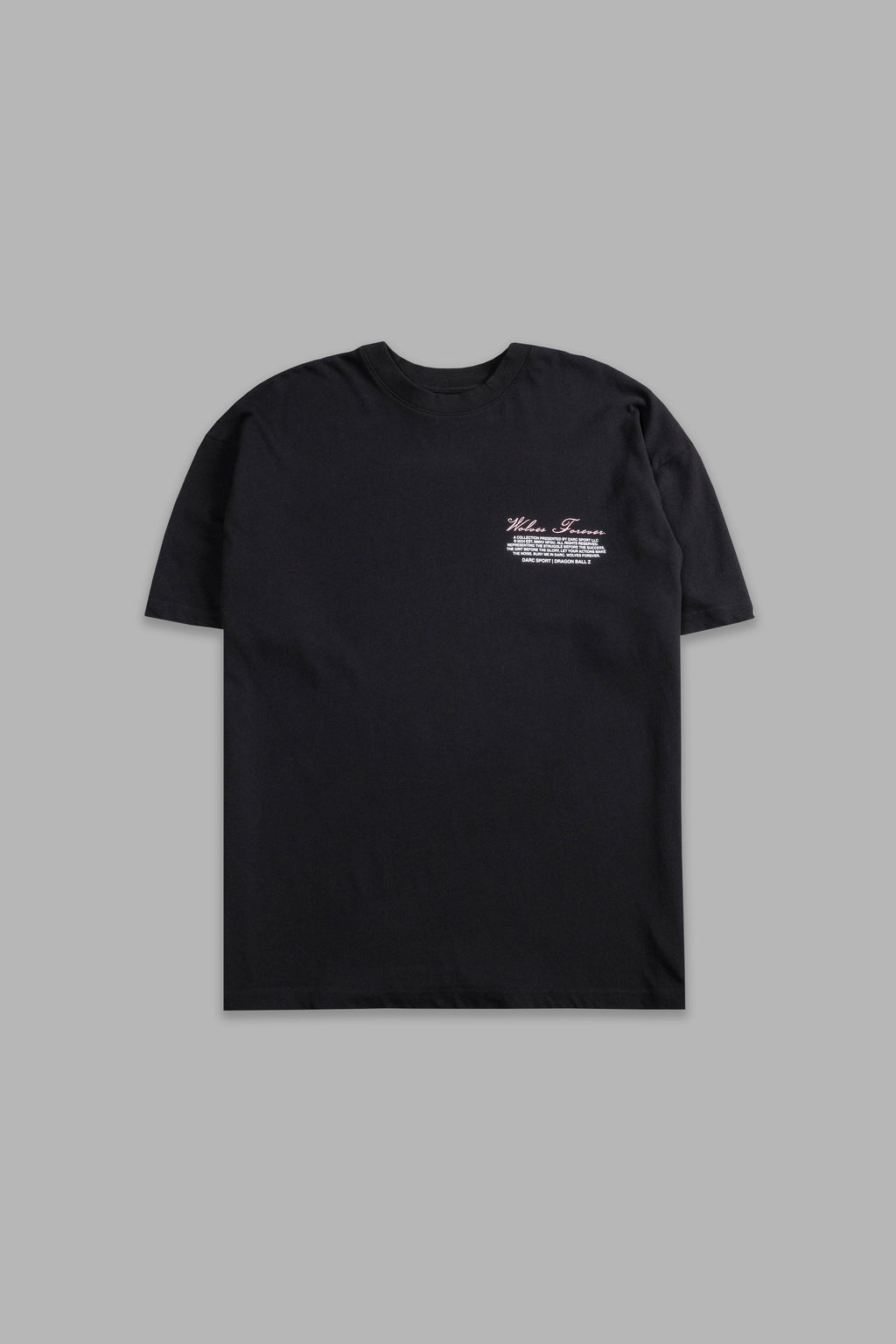 Piccolo "Premium" Oversized Unisex Tee in Black — imagem 3