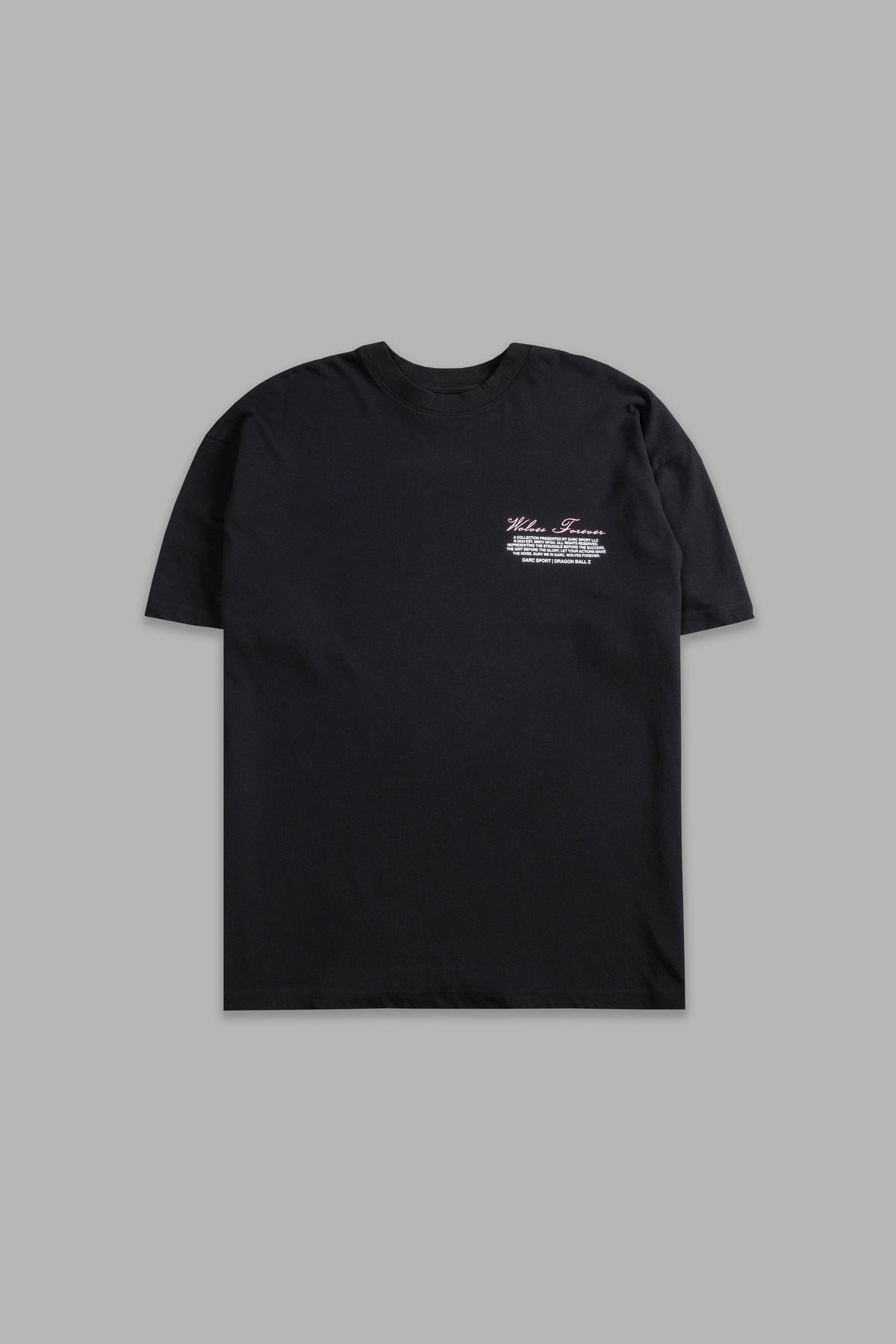 Piccolo "Premium" Oversized Unisex Tee in Black — imagem 3