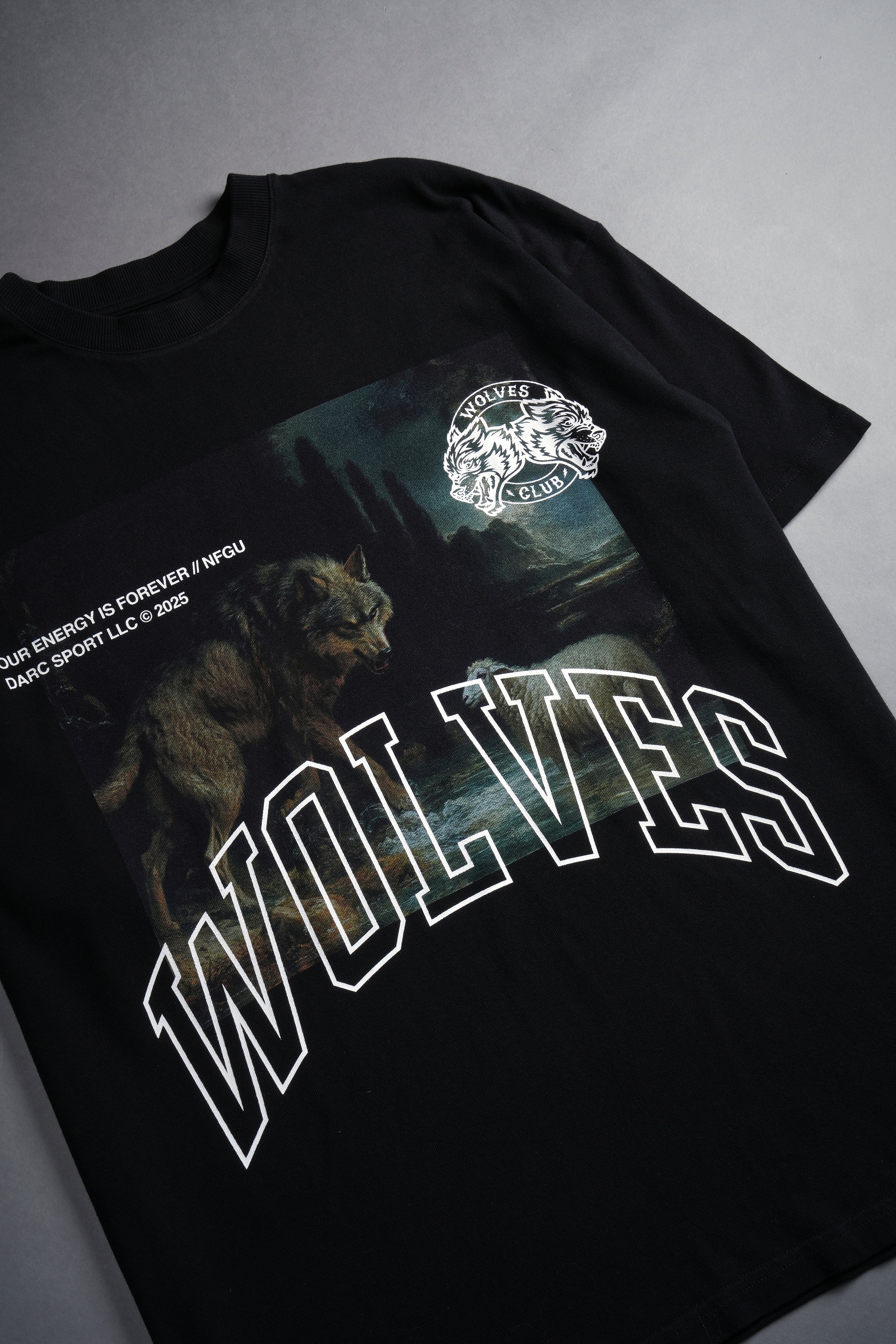 Don't Sleep "Premium" Oversized Tee in Black — imagem 5