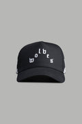 Surrounded Oni 5 Panel Hat in Black — imagem 1