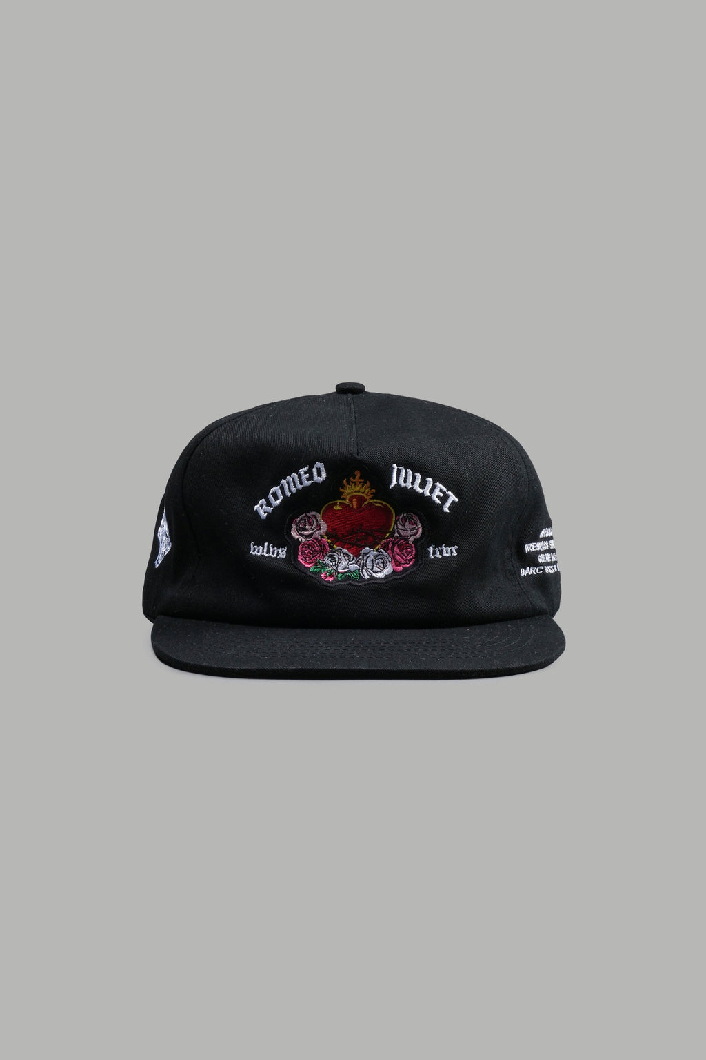 Last Love Vintage 5 Panel Hat in Black — imagem 1
