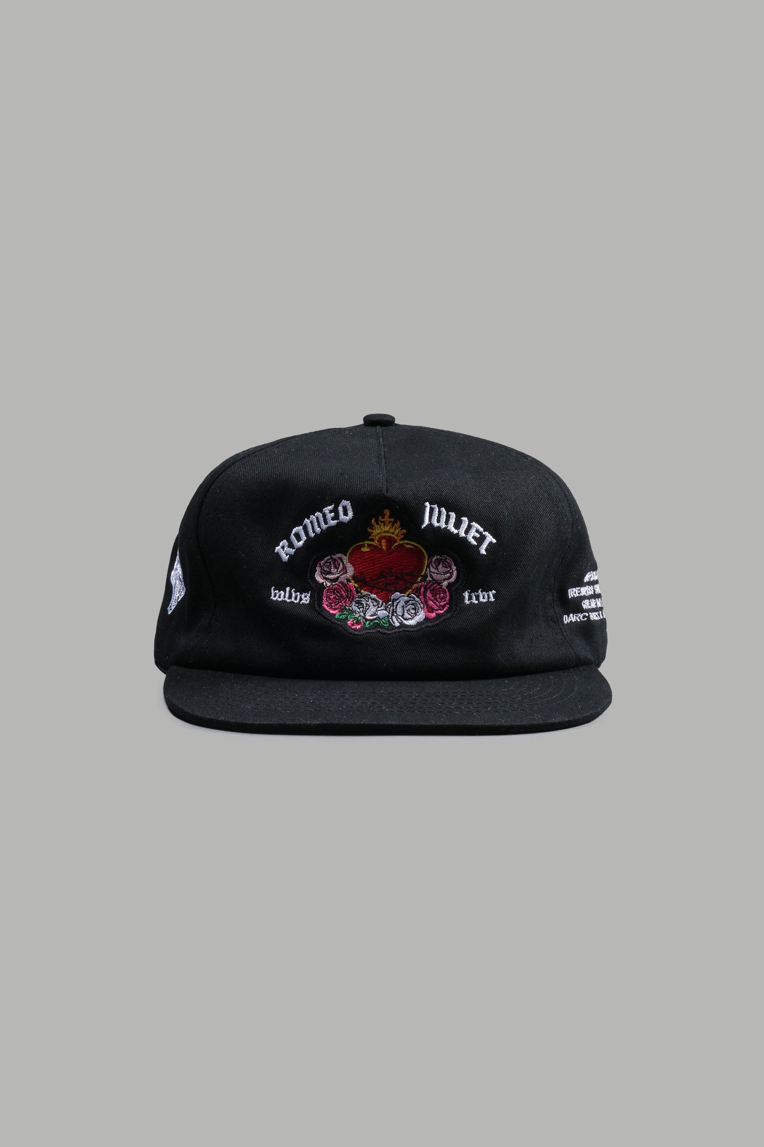Last Love Vintage 5 Panel Hat in Black — imagem 1