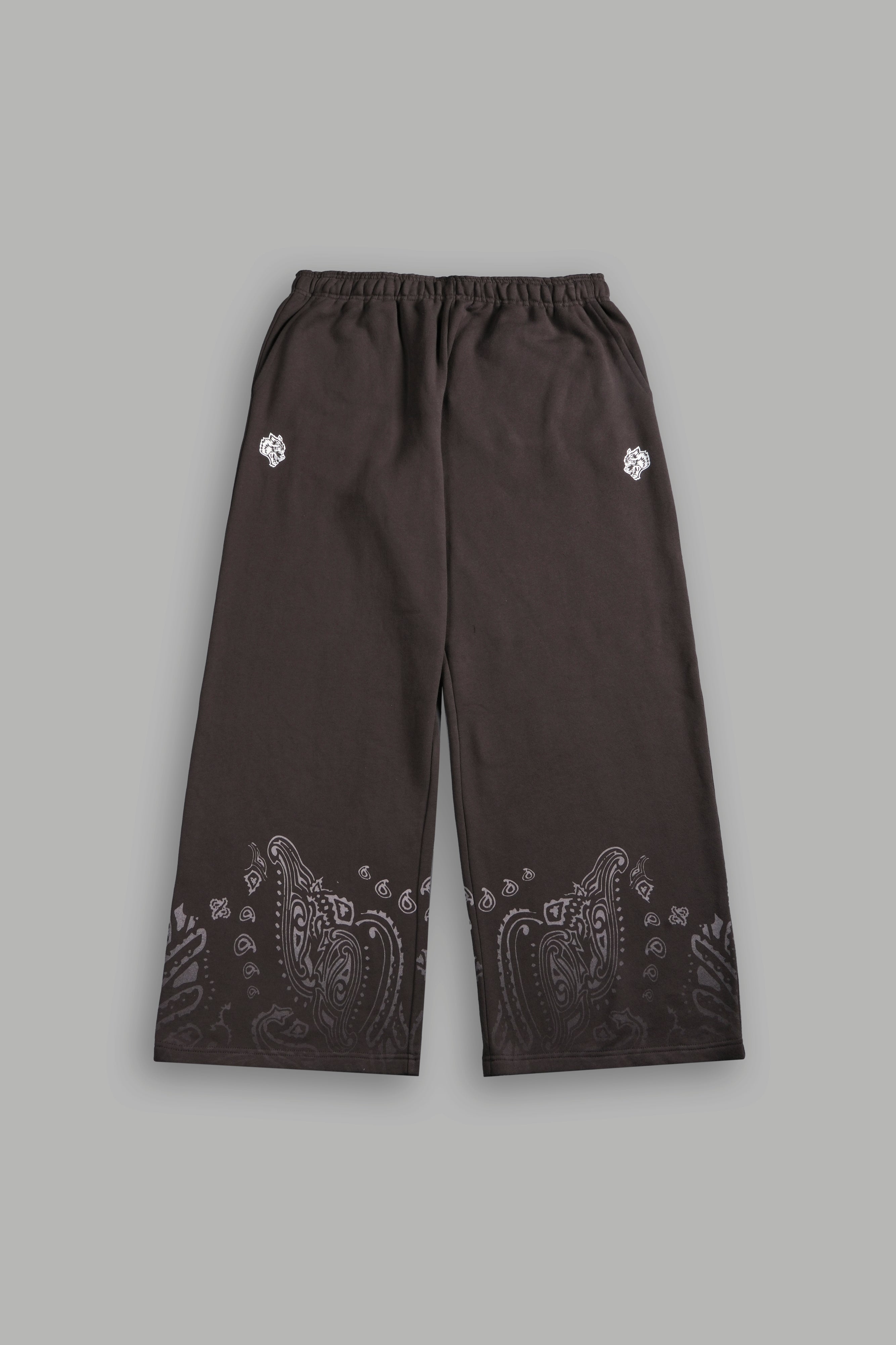 Western V2 Lennox Sweat Pants in Darc Brown — imagem 1