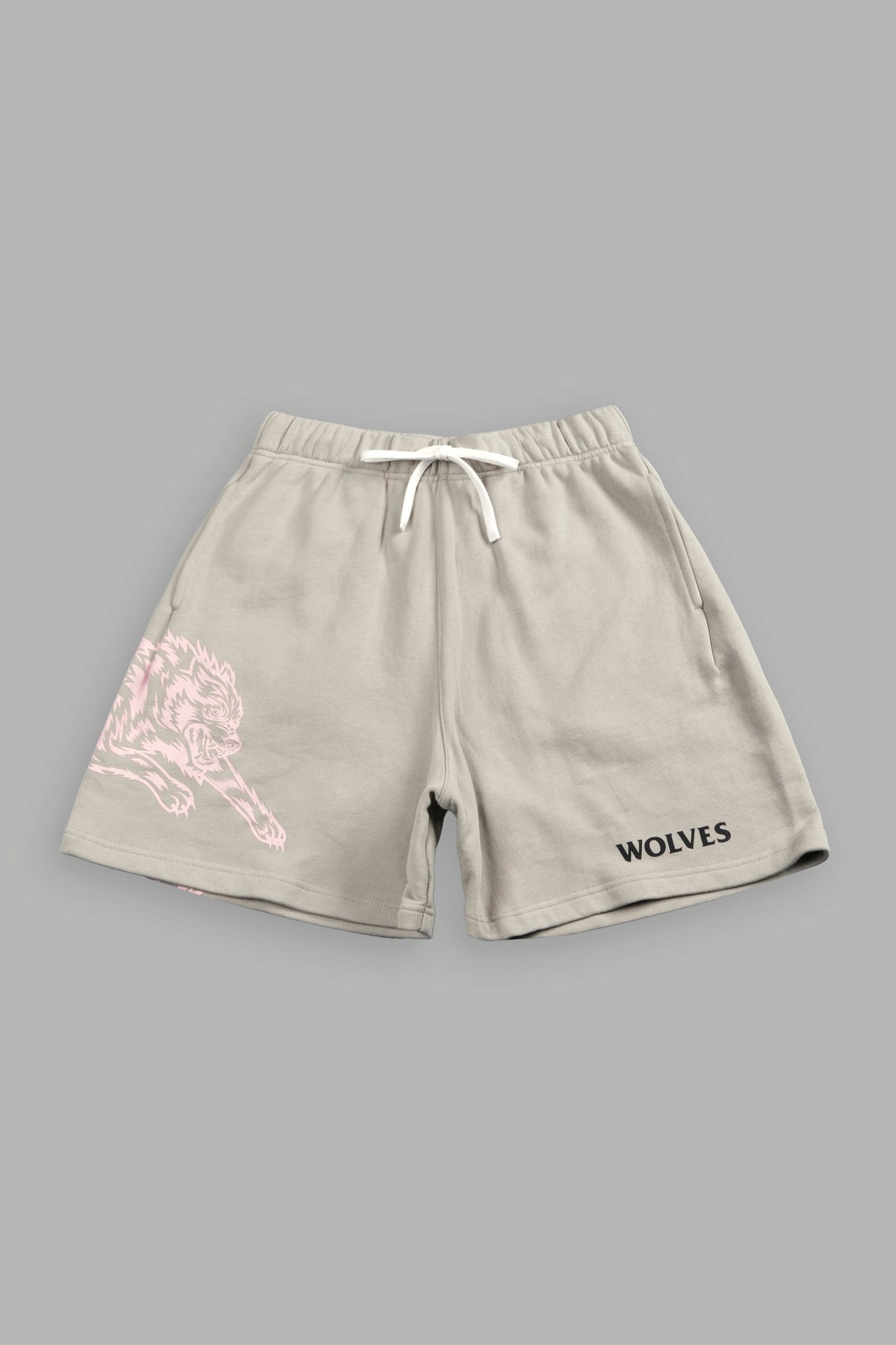 Leap Of Faith V2 Oversized Post Lounge Sweat Shorts In Cactus Gray - imagem 1