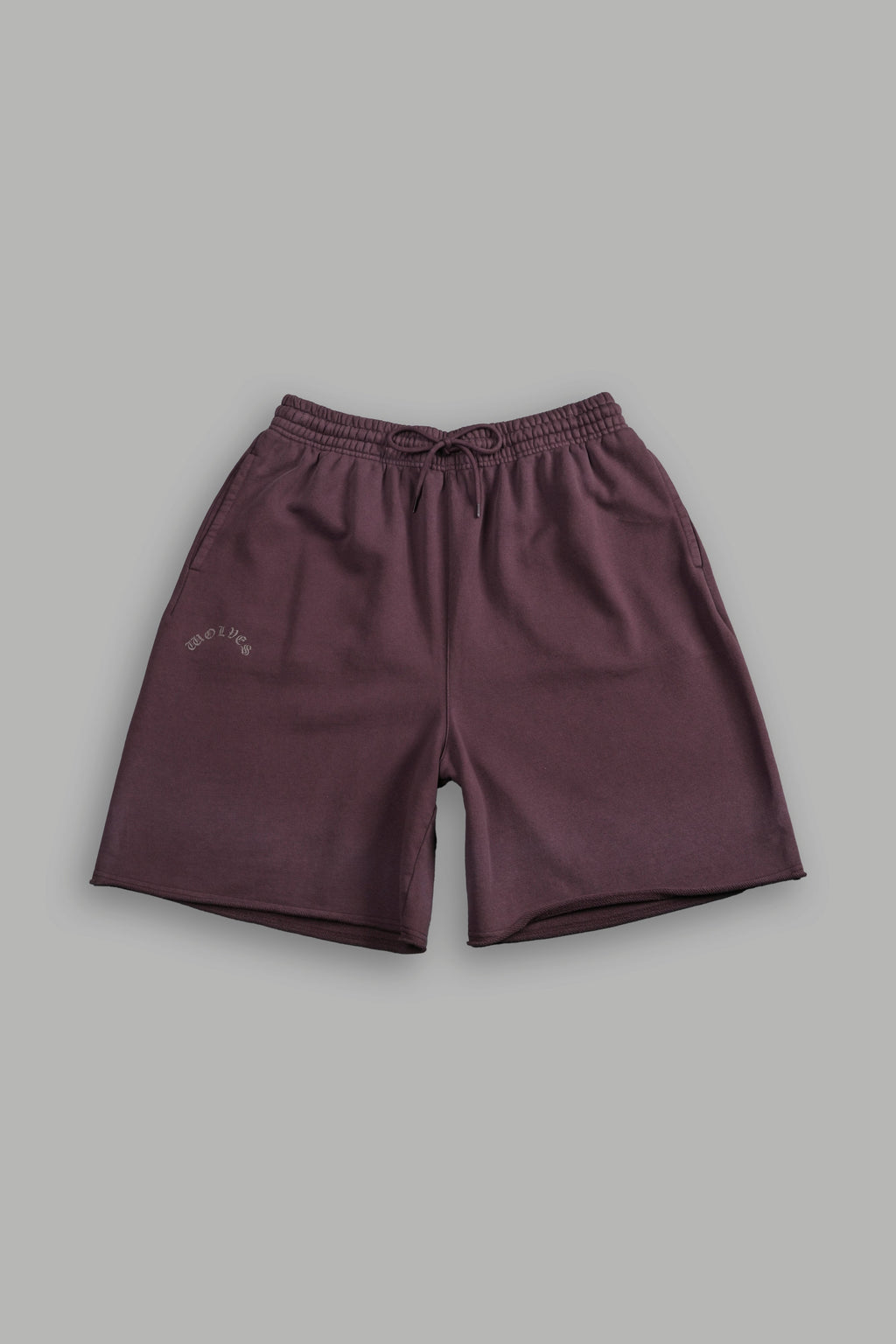 Darc Wandering Grunge Brock Sweat Shorts in Darc Garnet Drift Wash - imagem 1
