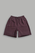Darc Wandering Grunge Brock Sweat Shorts in Darc Garnet Drift Wash - imagem 1