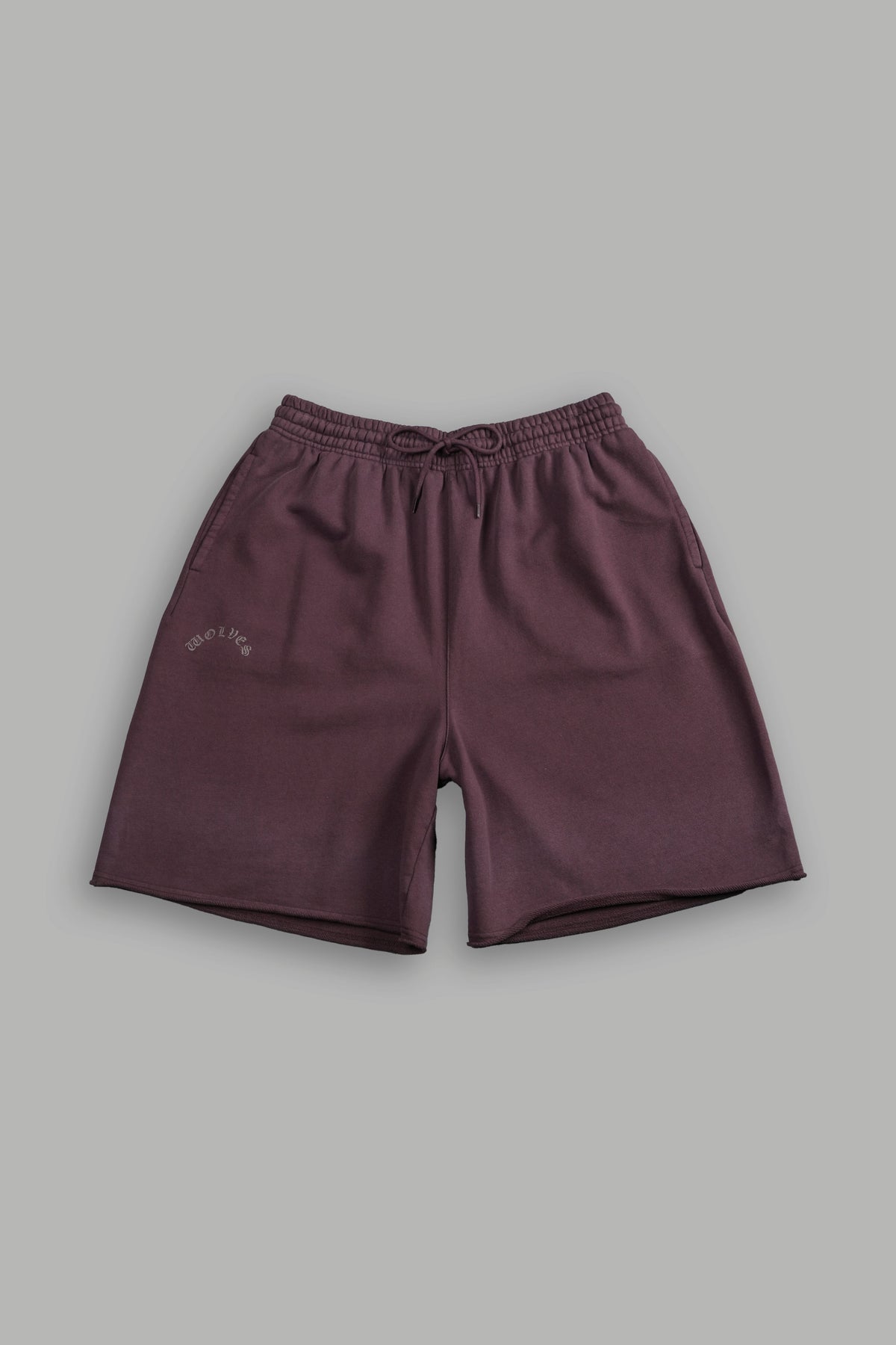 Darc Wandering Grunge Brock Sweat Shorts in Darc Garnet Drift Wash - imagem 1