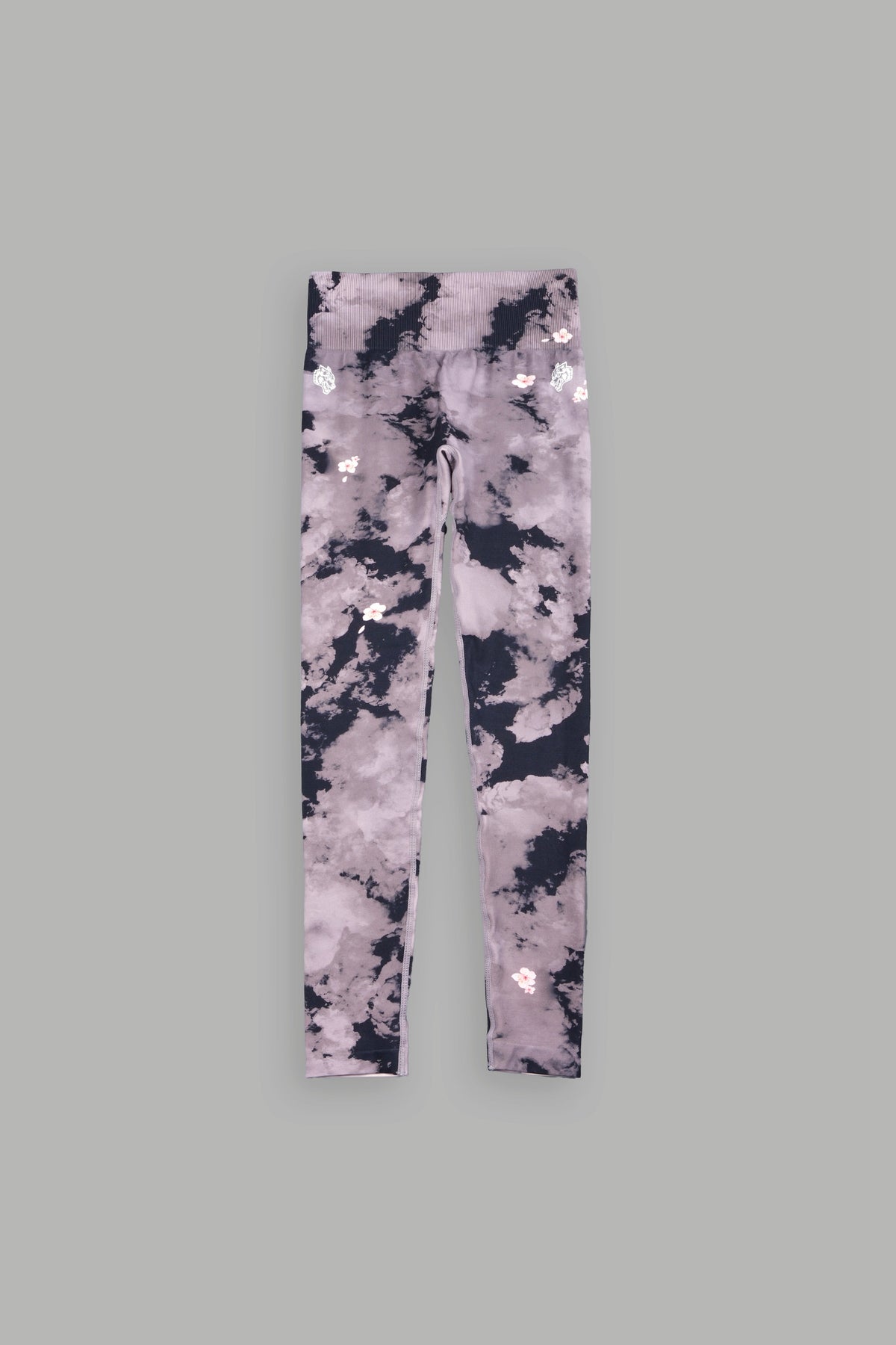 Dual Wolf Skylar Soft Seamless Leggings In Sakura Rose Taupe Clouds — imagem 7