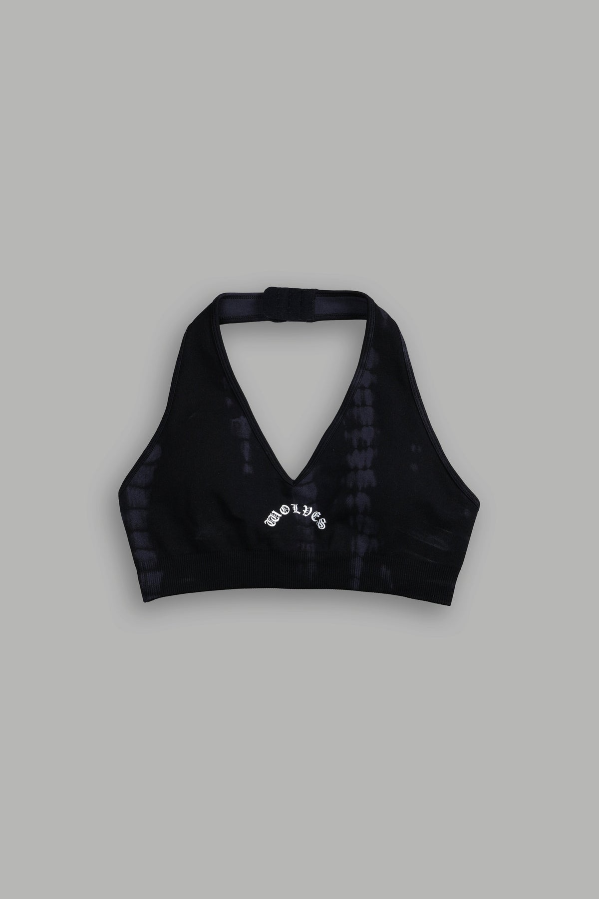 Chopper "Everson Seamless" Halter Bra in Black Tonal Serpent - imagem 3