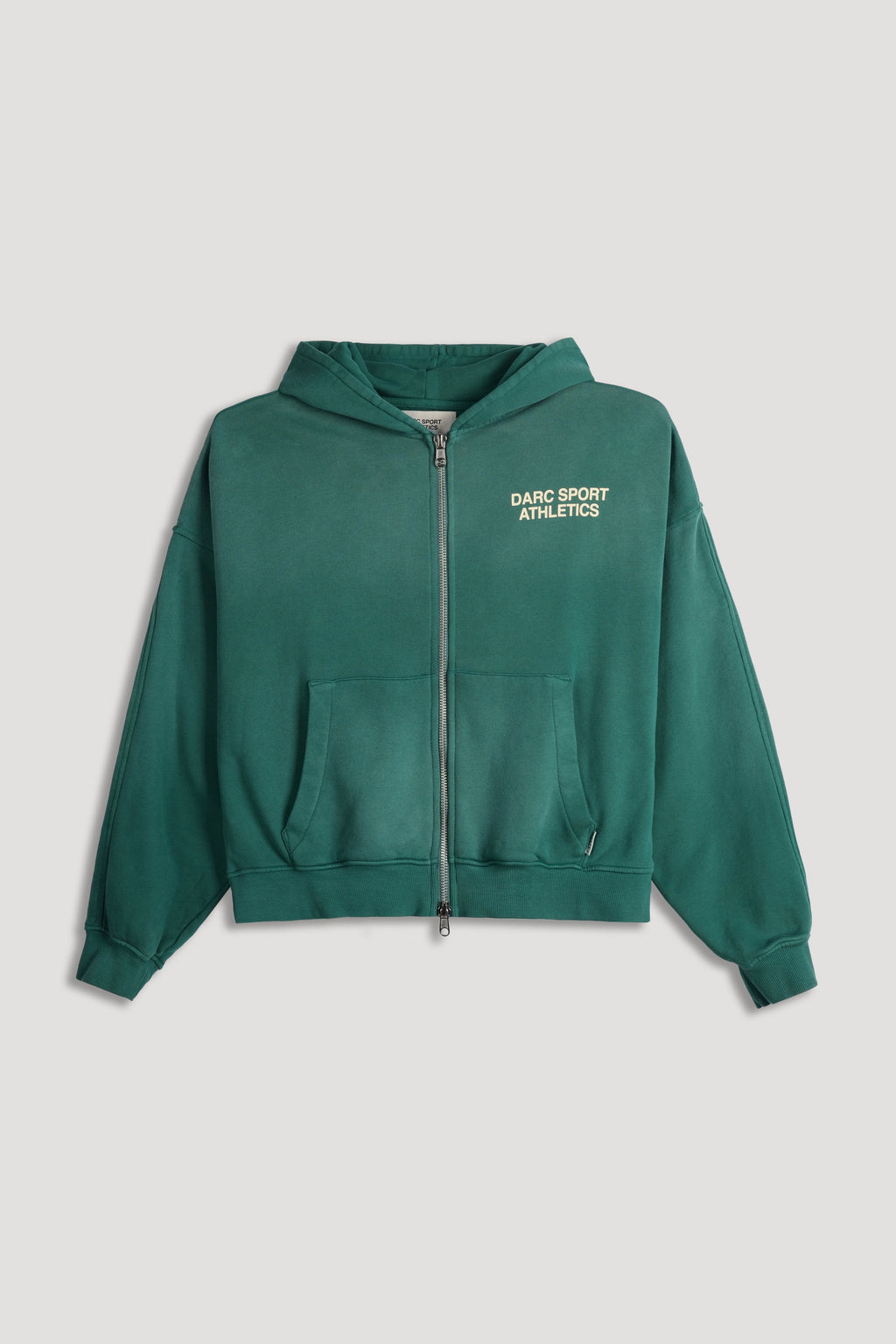 "Darco" Double Zip Hoodie in Sierra Pine Sun Fade — imagem 8