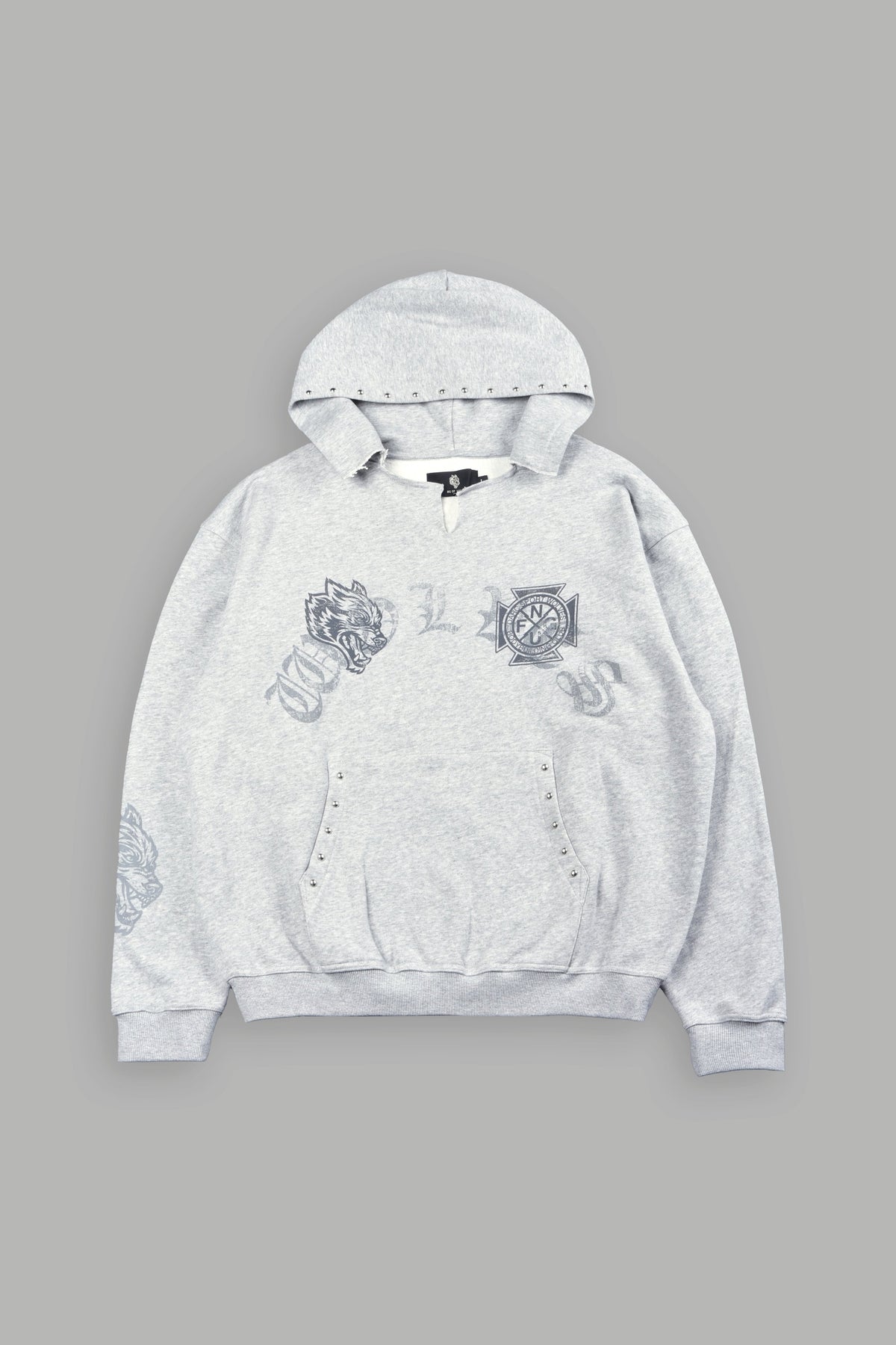 Our Legacy Dempsey Hoodie In Light Athletic Gray - imagem 1