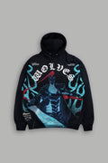 Igris Ascends "Pierce" Hoodie in Black Sun Fade - imagem 1