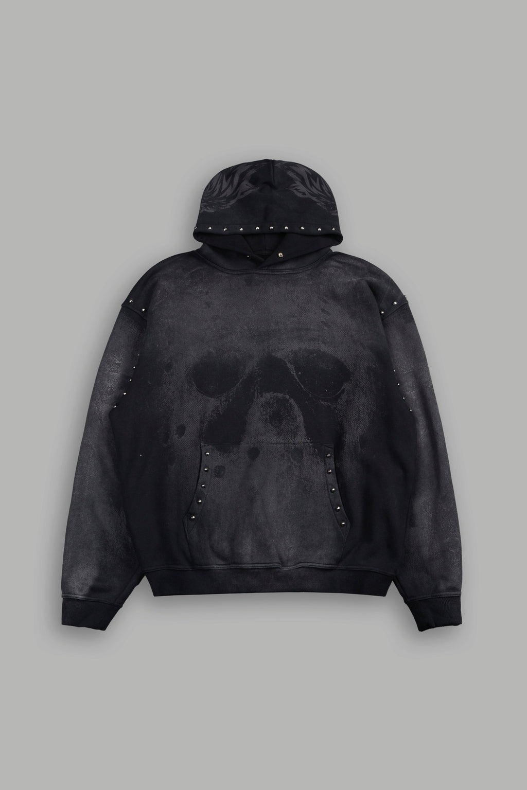 Jason Forever Cornell Hoodie In Black Super Sun Fade