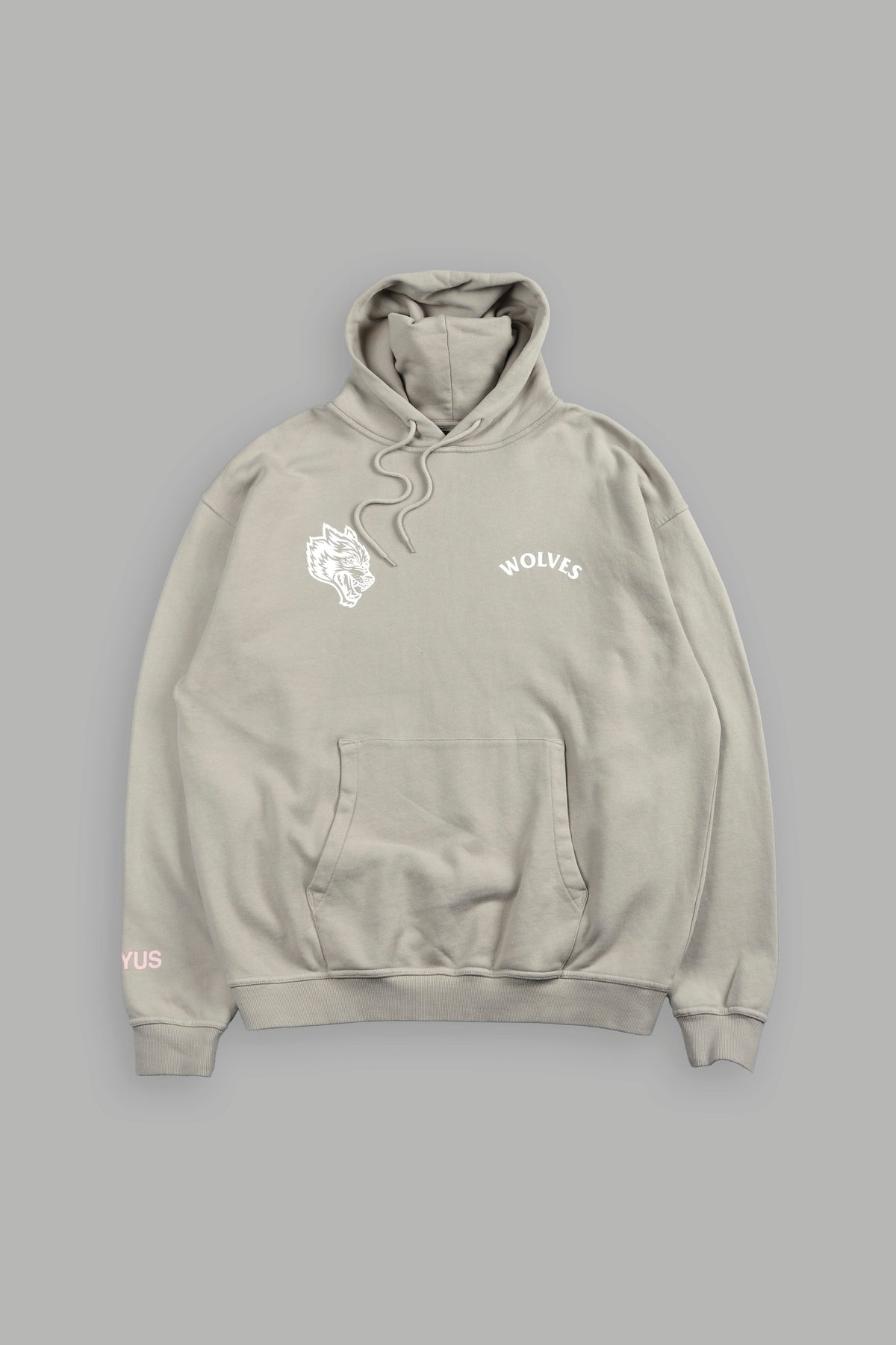 Leap Of Faith V2 Bishop Hoodie In Cactus Gray - imagem 1