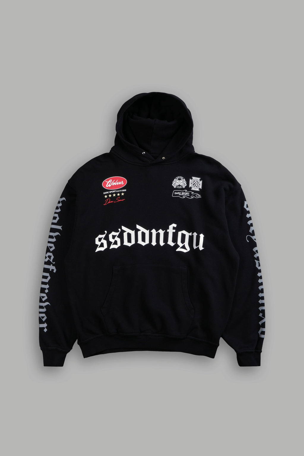 Us Forever "Pierce" Hoodie in Black — imagem 1