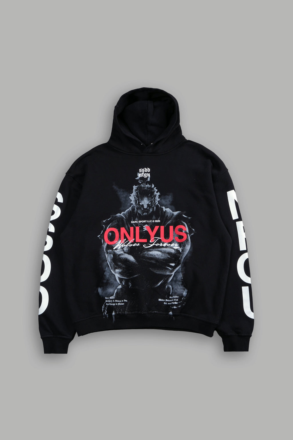 Messatsu "Pierce" Hoodie in Black - imagem 1