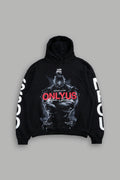 Messatsu "Pierce" Hoodie in Black - imagem 1