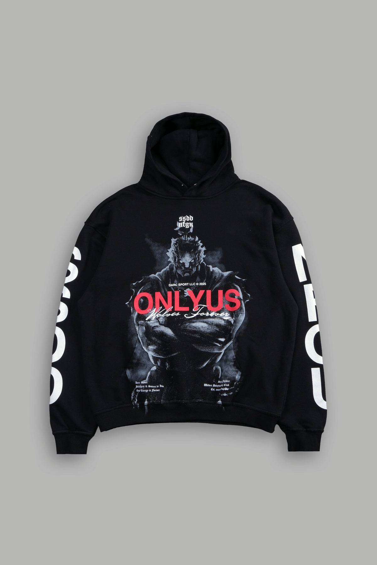 Messatsu "Pierce" Hoodie in Black - imagem 1