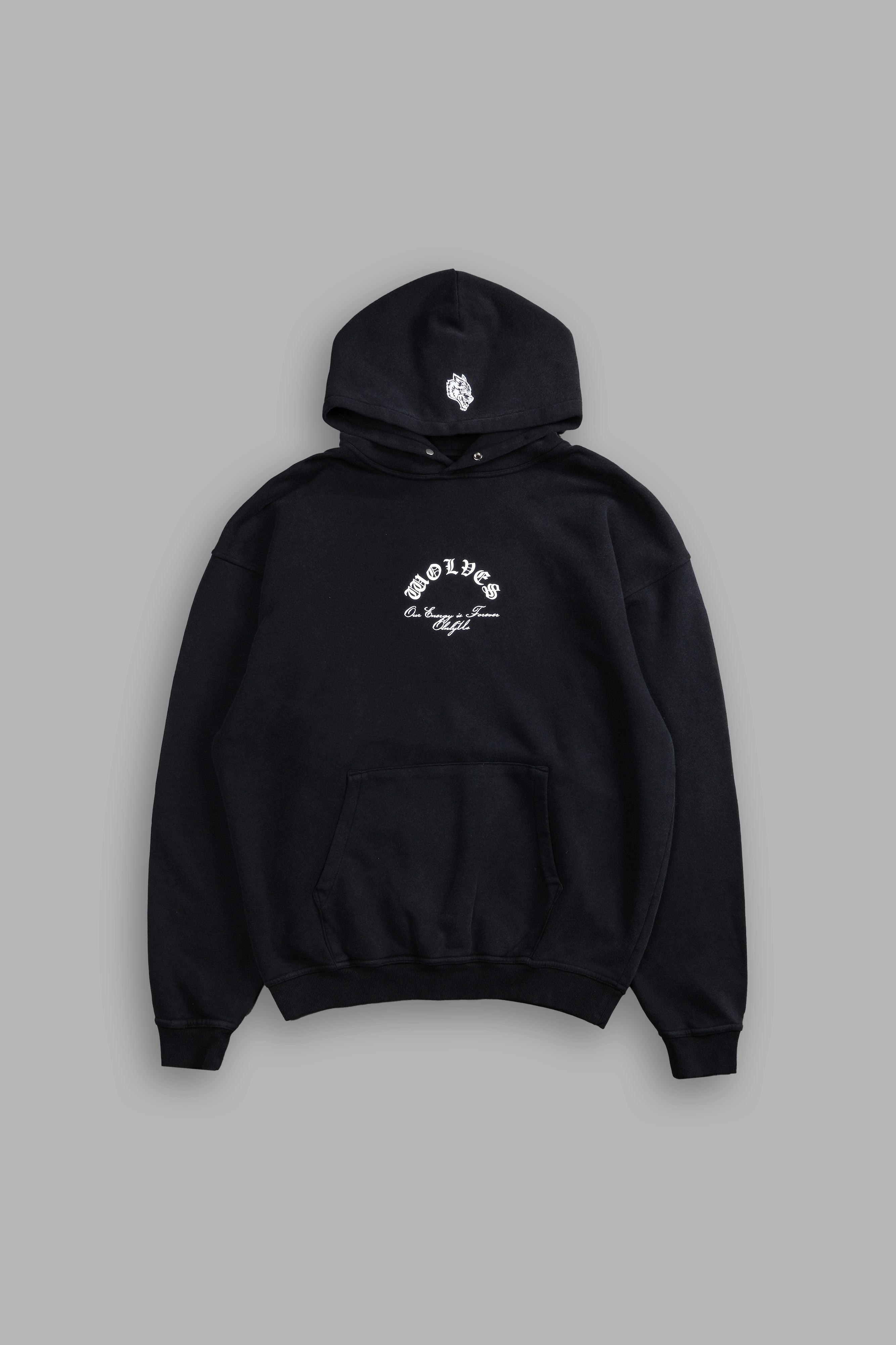 Victory Or Valhalla "Pierce" Hoodie in Black — imagem 2