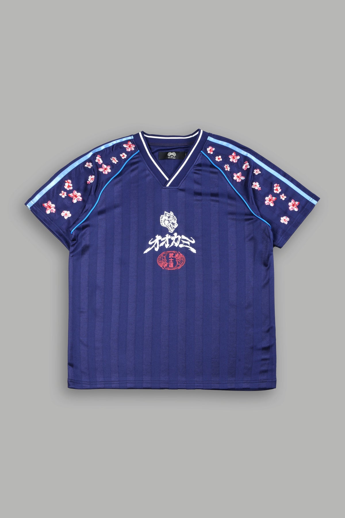 Sakura Forever She Oversized Soccer Jersey in Royal Navy — imagem 7