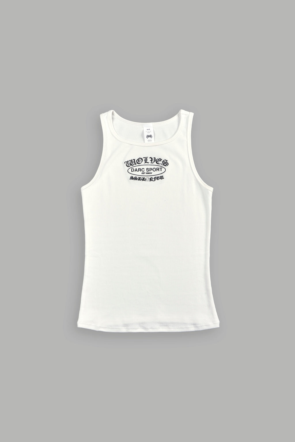 Darc Emblem Gwen Classic Rib Tank In White - imagem 4