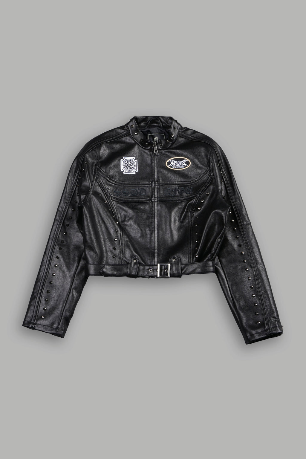 Mori Thorns Letty Moto Jacket In Black/Black