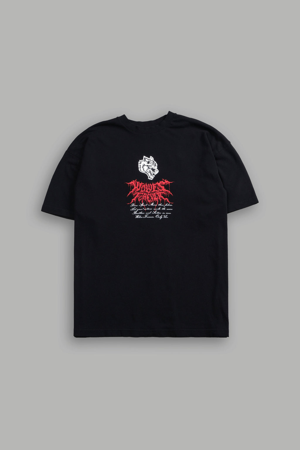 Jack Hammer "Premium" Oversized Tee in Black — imagem 3