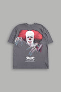 Pennywise Premium Oversized Tee In Slate Gray