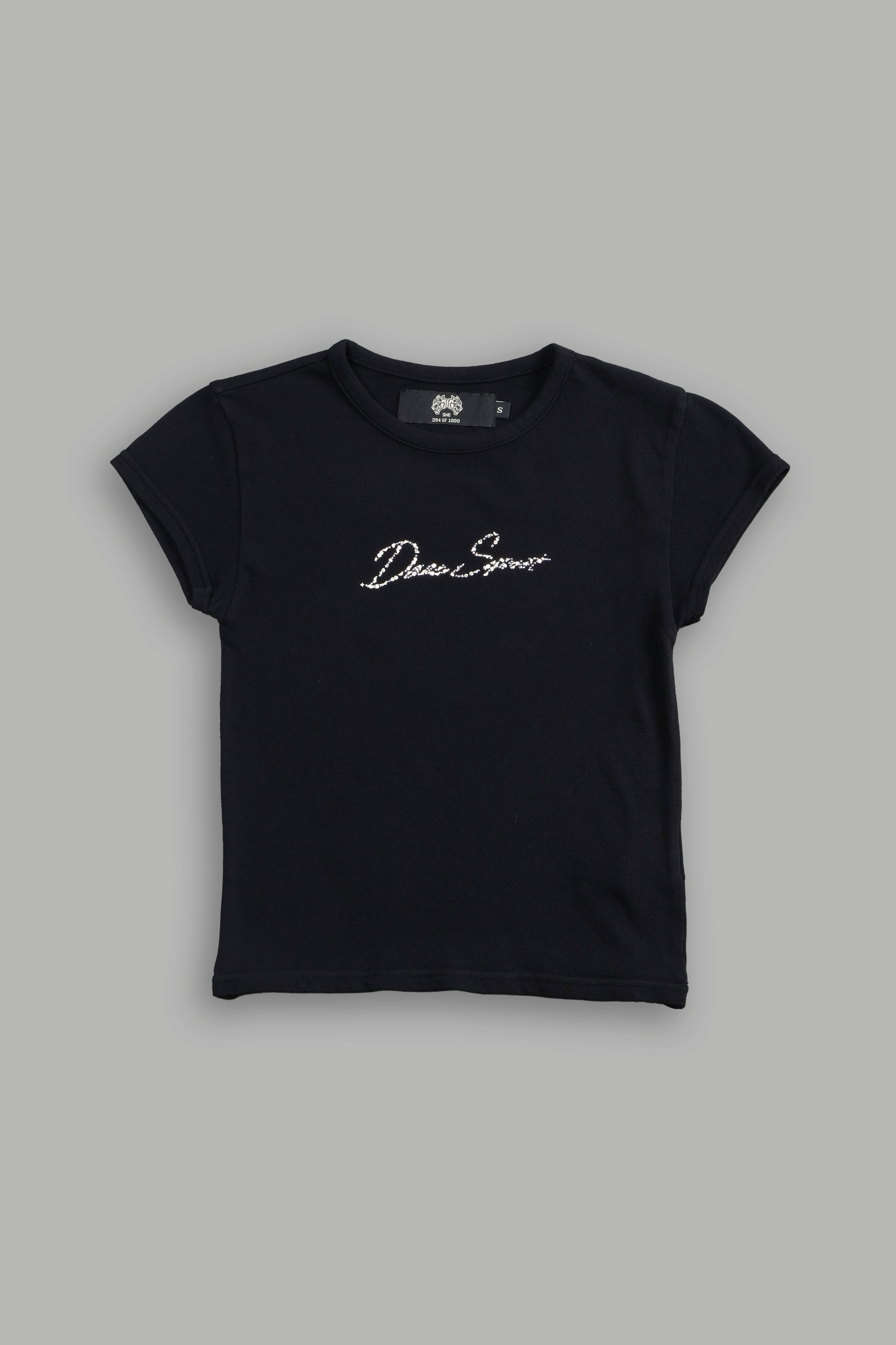 Darc Star "Baby" Tee in Black — imagem 3
