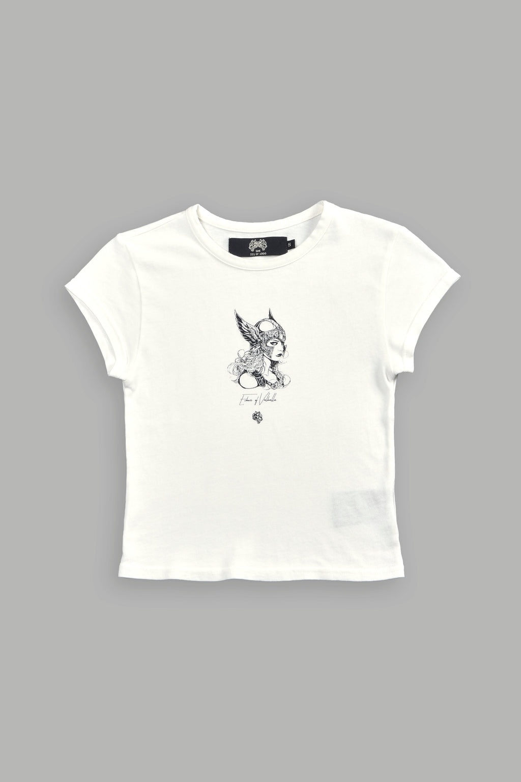 She Warrior "Baby" Tee in Cream — imagem 2