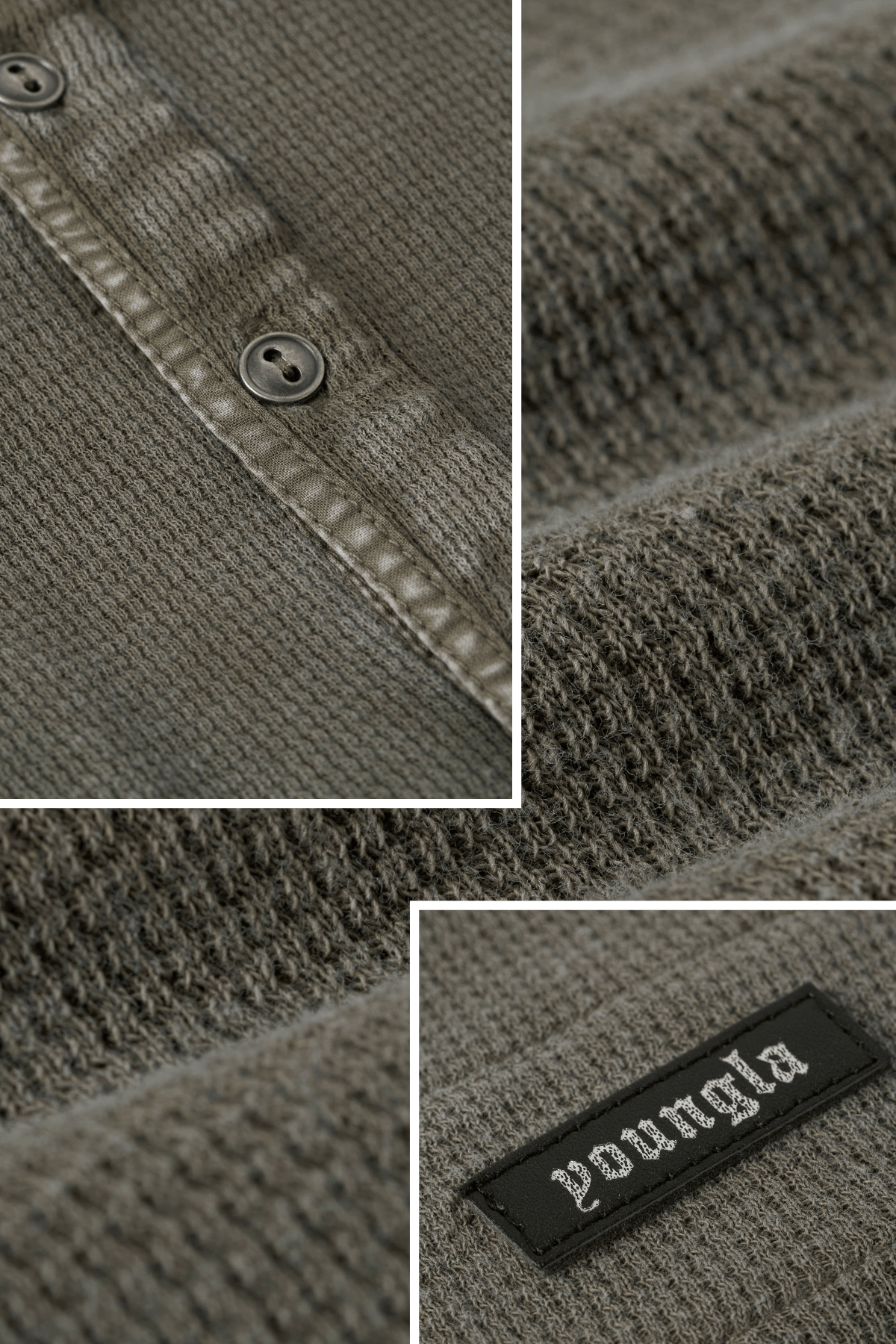 8034 - Henley Thermal Longsleeves — imagem 6