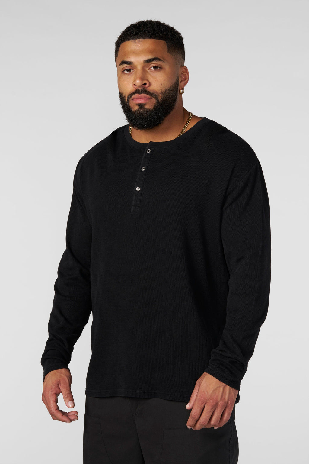 8034 - Henley Thermal Longsleeves — imagem 8