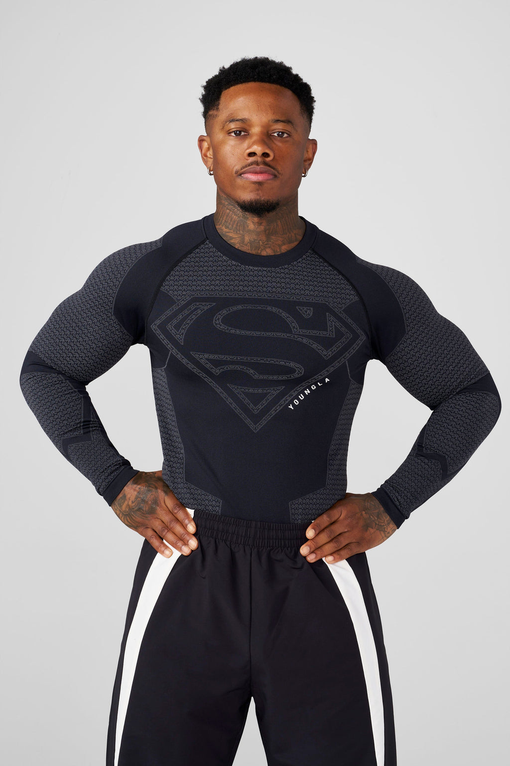 8066 - Superman Compression Longsleeves — imagem 8