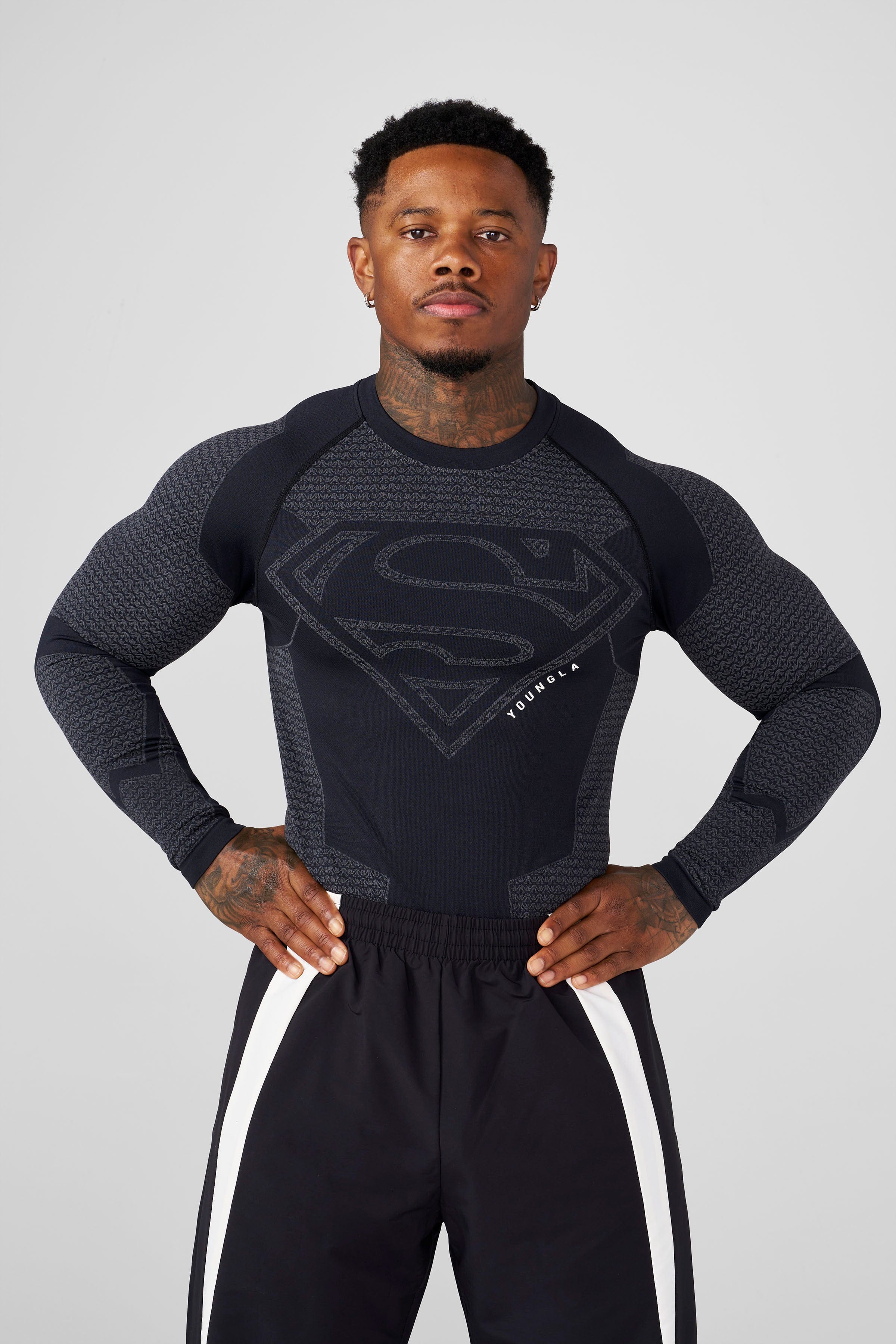 8066 - Superman Compression Longsleeves — imagem 8