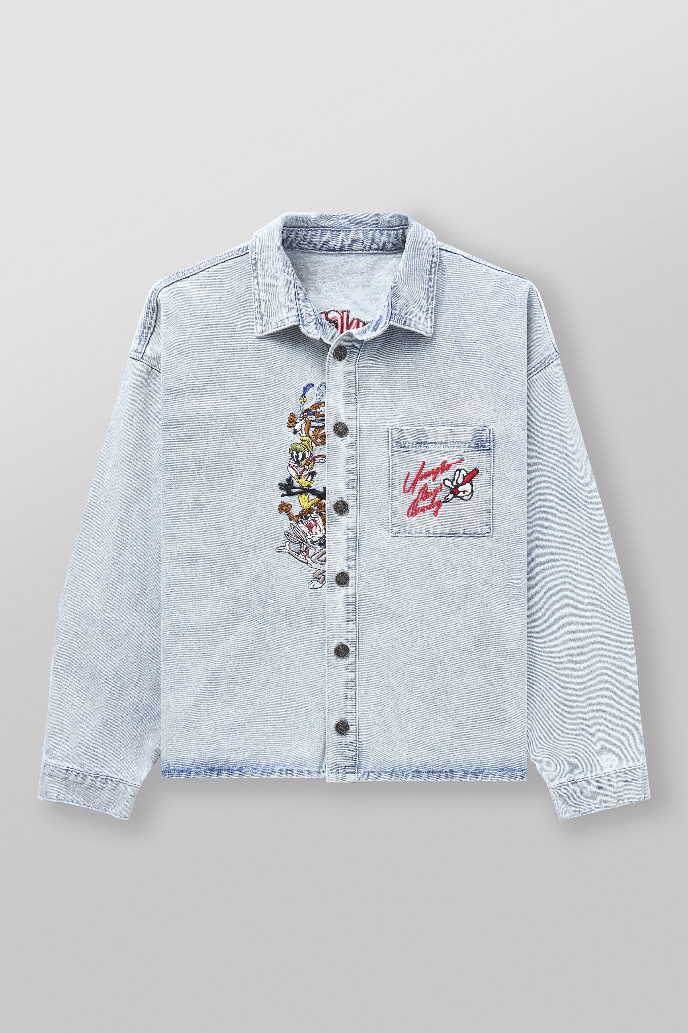 8112 - Looney Tunes Denim Shirt — imagem 2