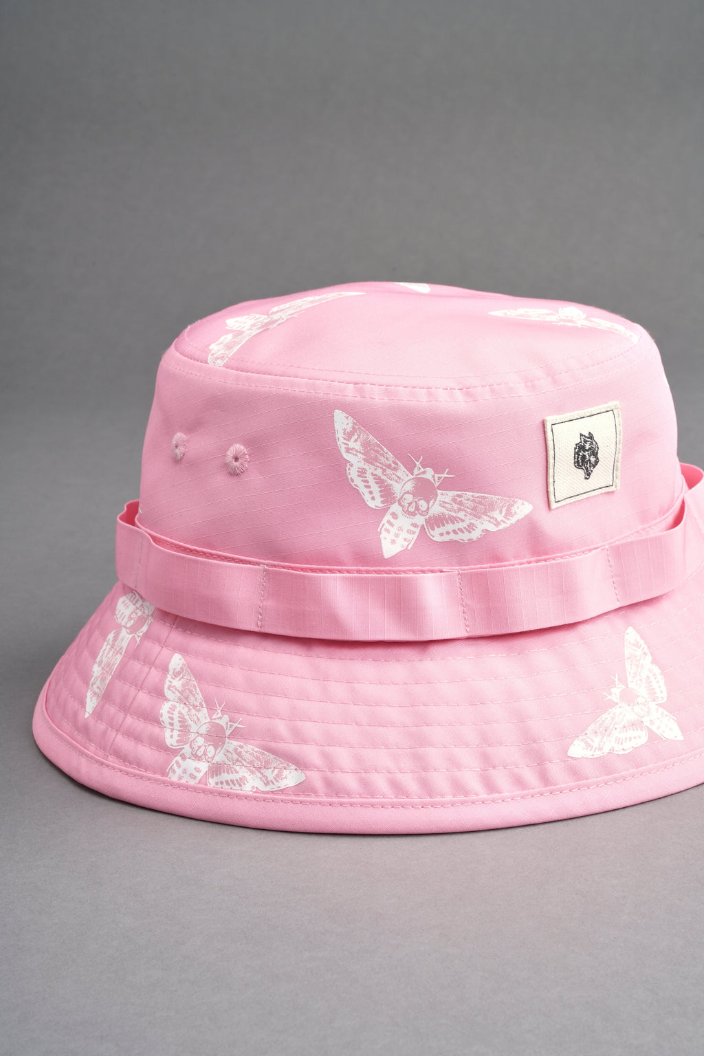 Death Moth Boonie Bucket Hat in Cherry Blossom — imagem 8