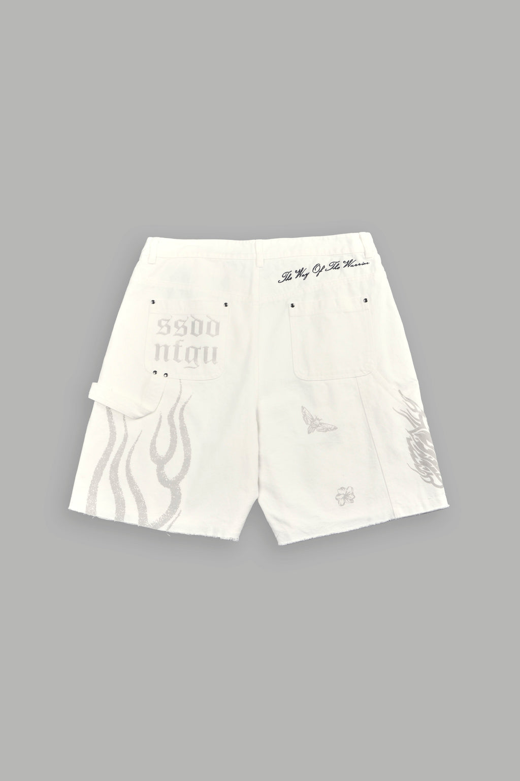 The Eagle & The Oni Hoffa Shorts in Cream — imagem 3