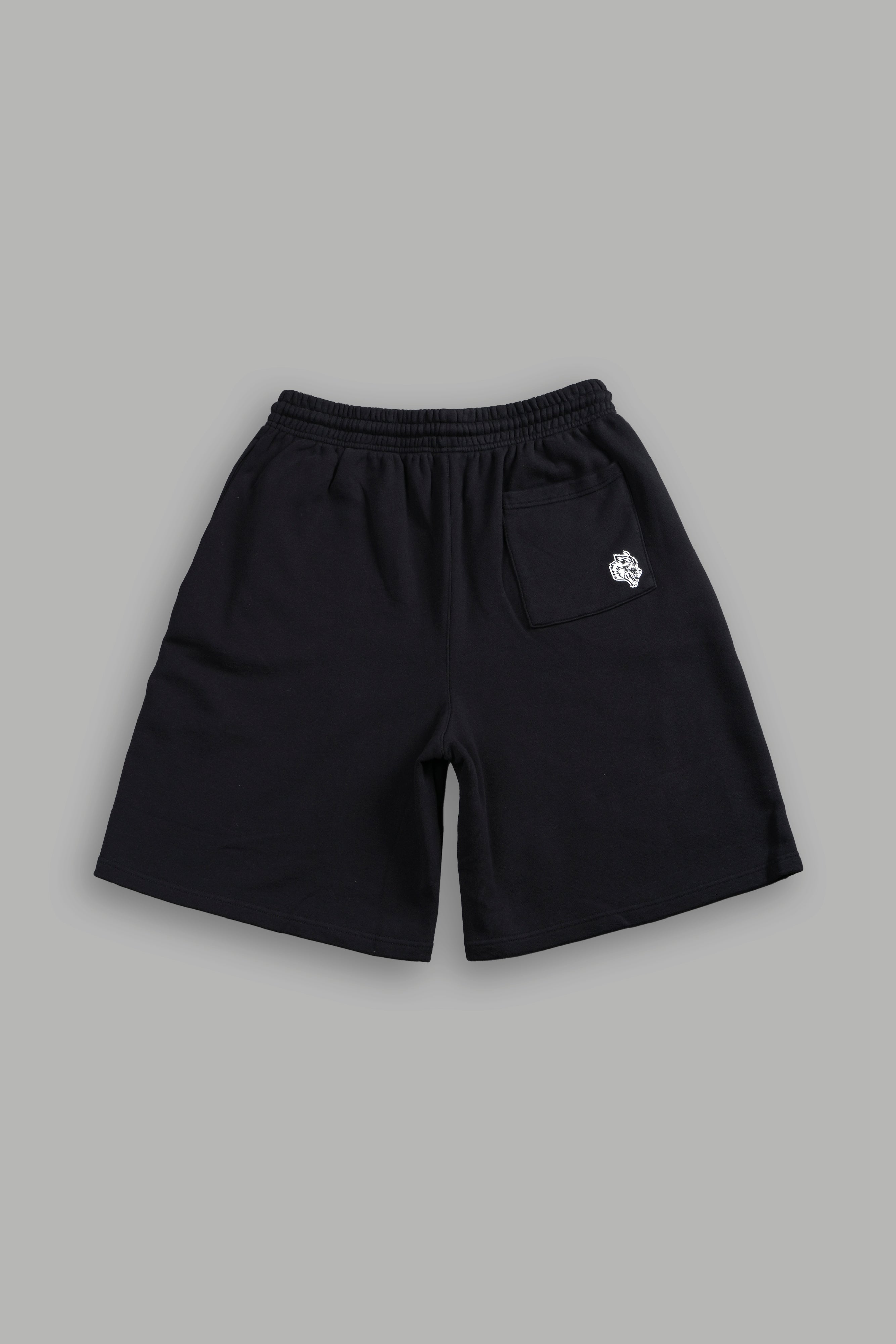 SSDD NFGU Gym Oversized Osiris Sweat Shorts in Black — imagem 2