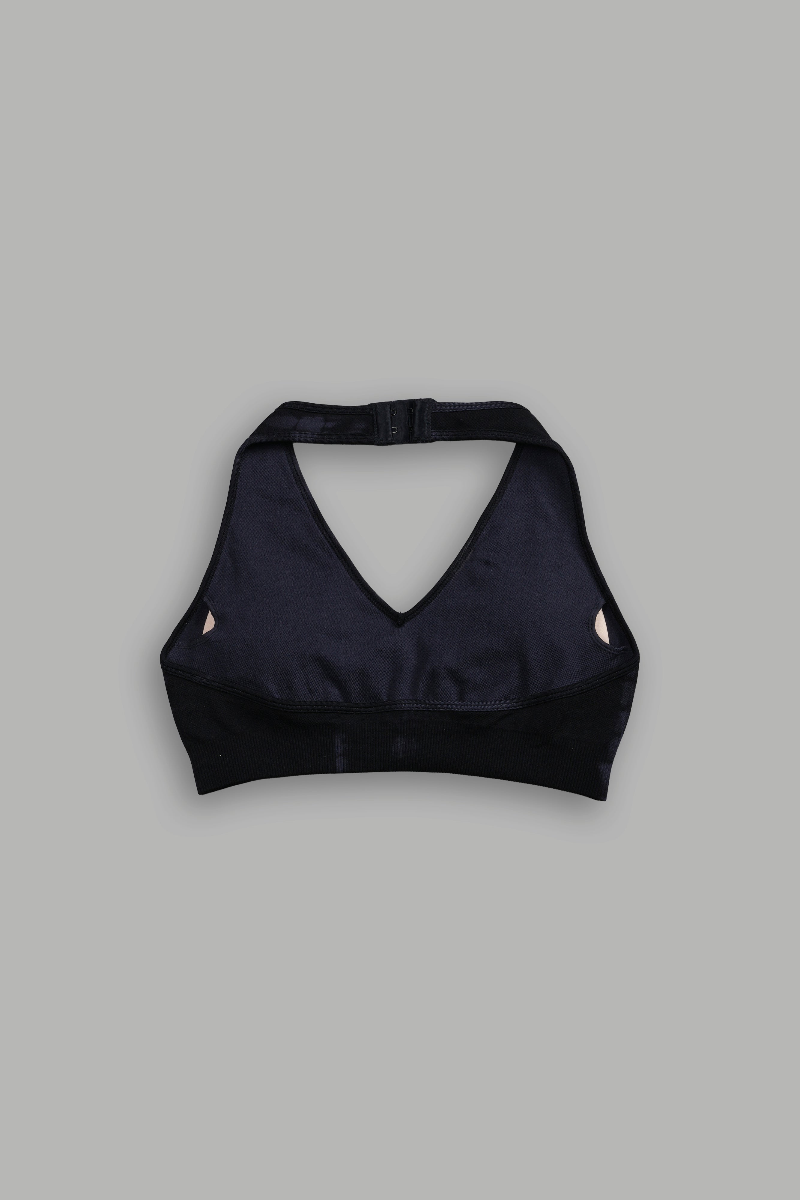 Chopper "Everson Seamless" Halter Bra in Black Tonal Serpent — imagem 4