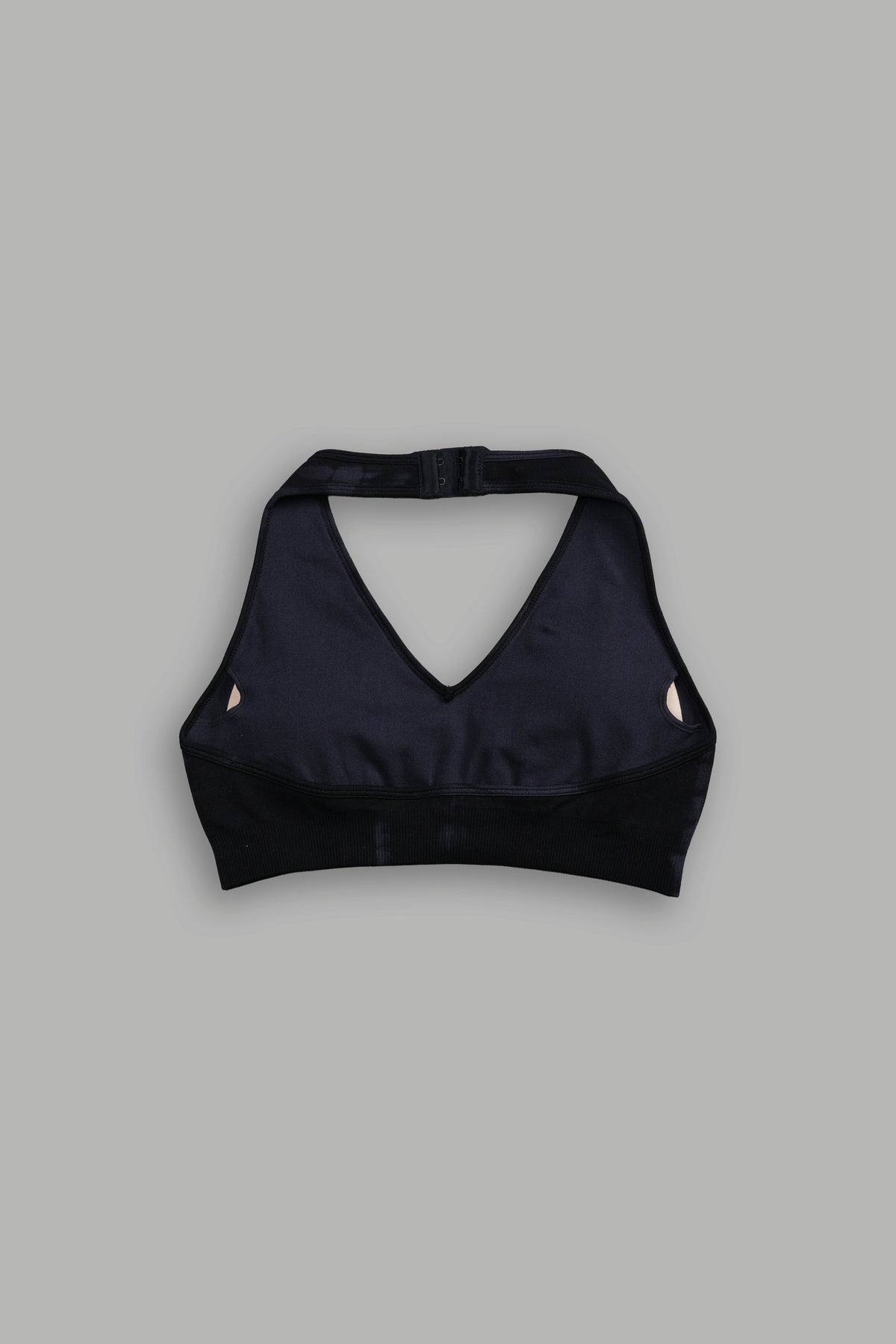 Chopper "Everson Seamless" Halter Bra in Black Tonal Serpent - imagem 4