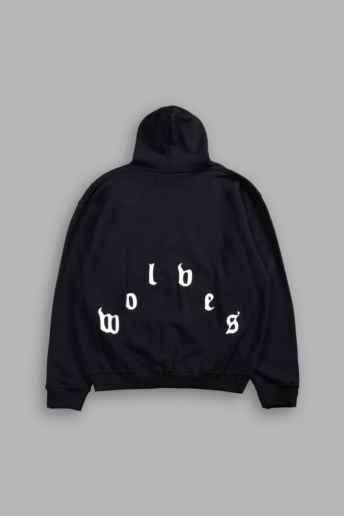 Dama De Las Rosas Bishop Hoodie In Black
