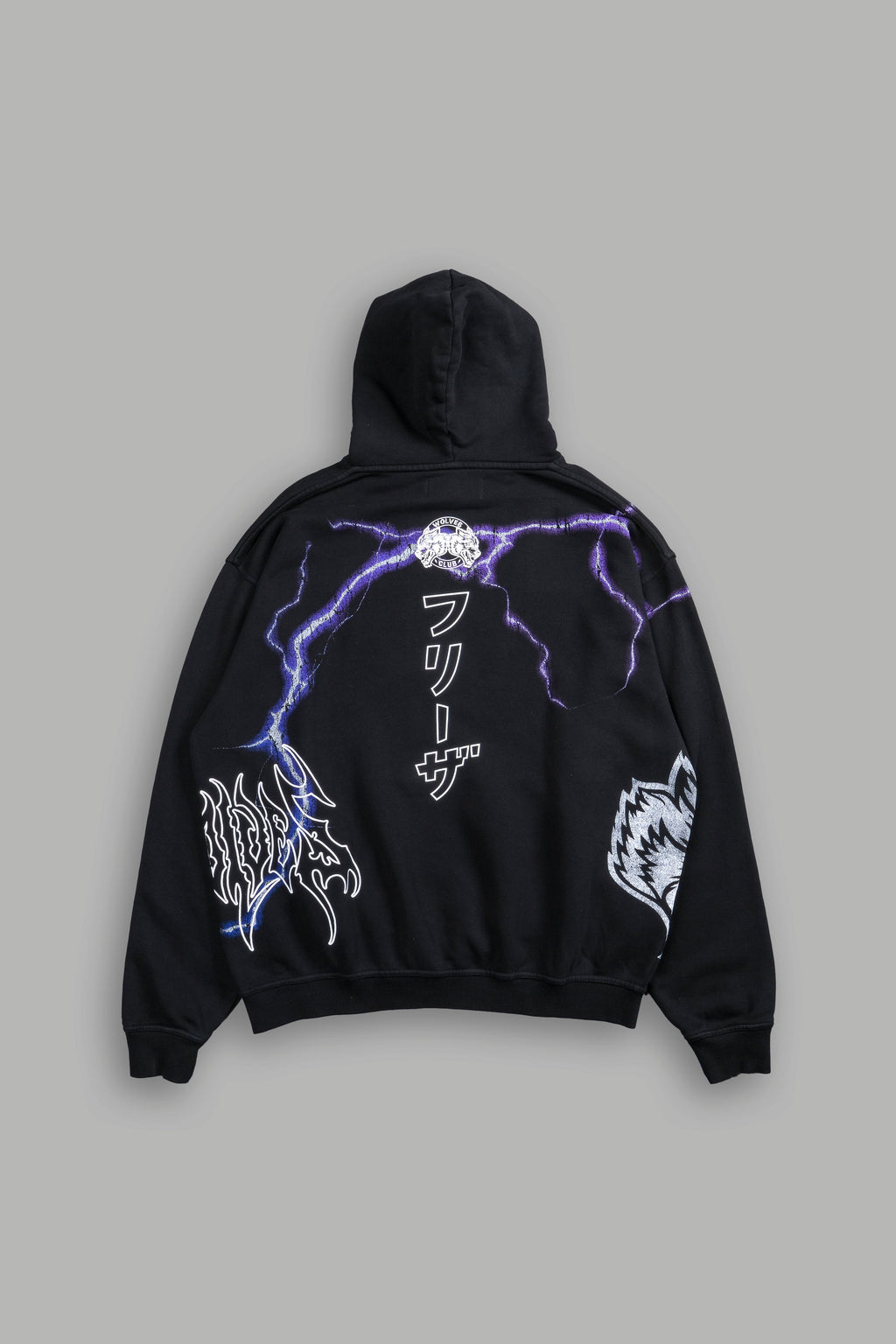 Frieza Energy "Pierce" Hoodie in Black — imagem 3