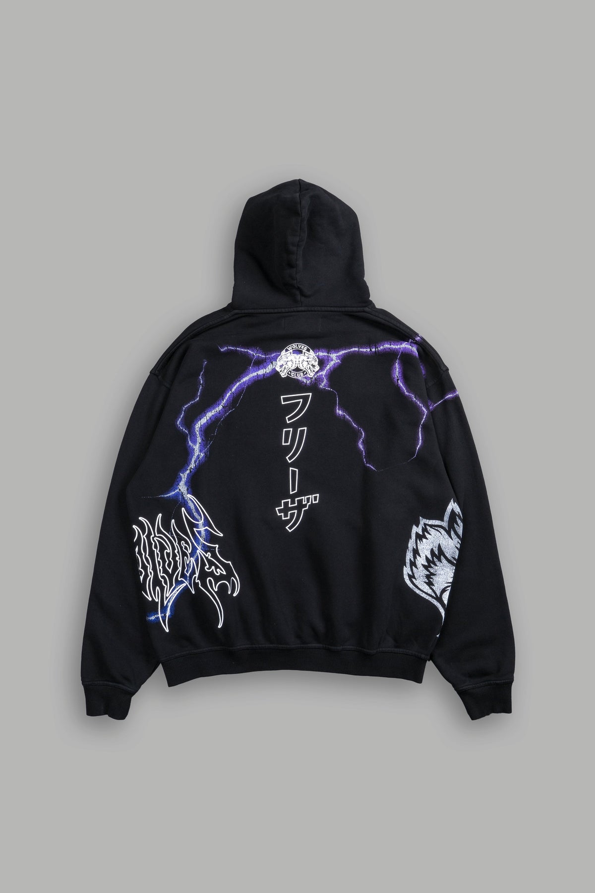 Frieza Energy "Pierce" Hoodie in Black — imagem 3