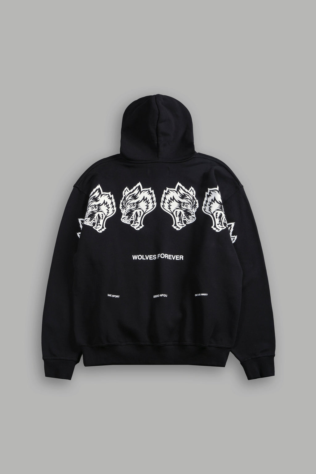 Wolves Have Your Back "Pierce" Hoodie in Black