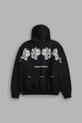 Wolves Have Your Back "Pierce" Hoodie in Black