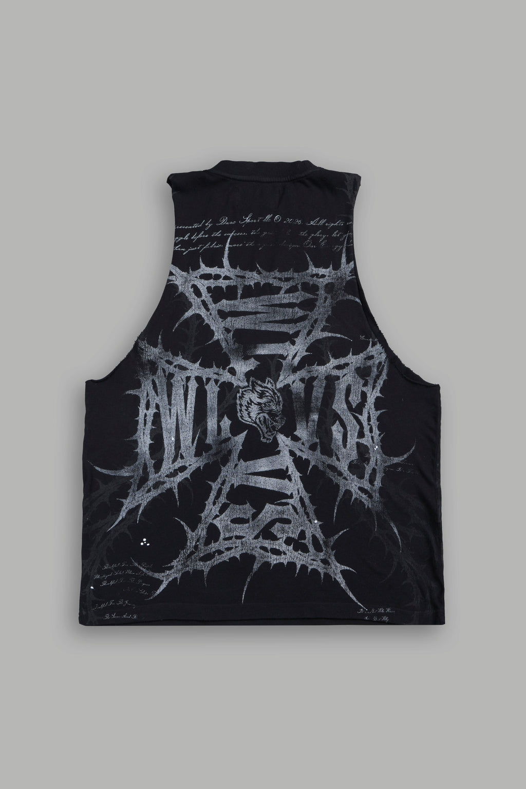 Thorns Frvr Tommy Muscle Tee In Black — imagem 2