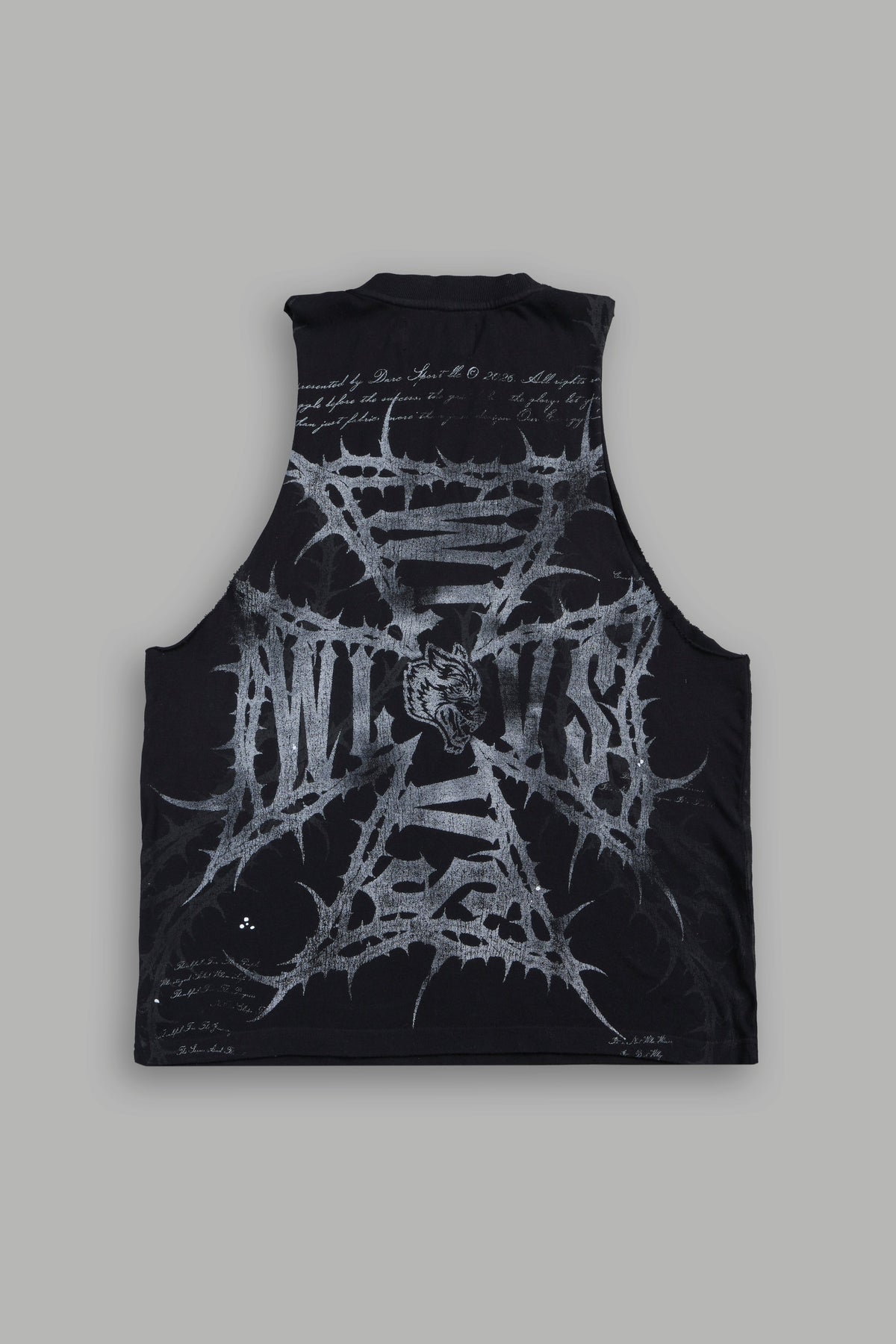 Thorns Frvr Tommy Muscle Tee In Black — imagem 2