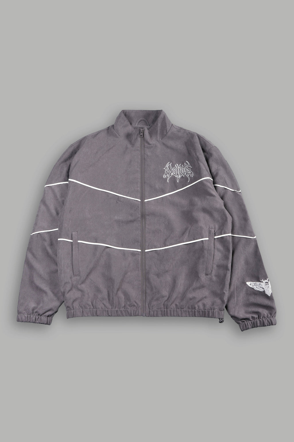 Hesh Forever V2 Darby Track Jacket In Wolf Gray - imagem 1