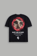 Through the Flame Unisex "Premium" Oversized Tee in Black - imagem 1