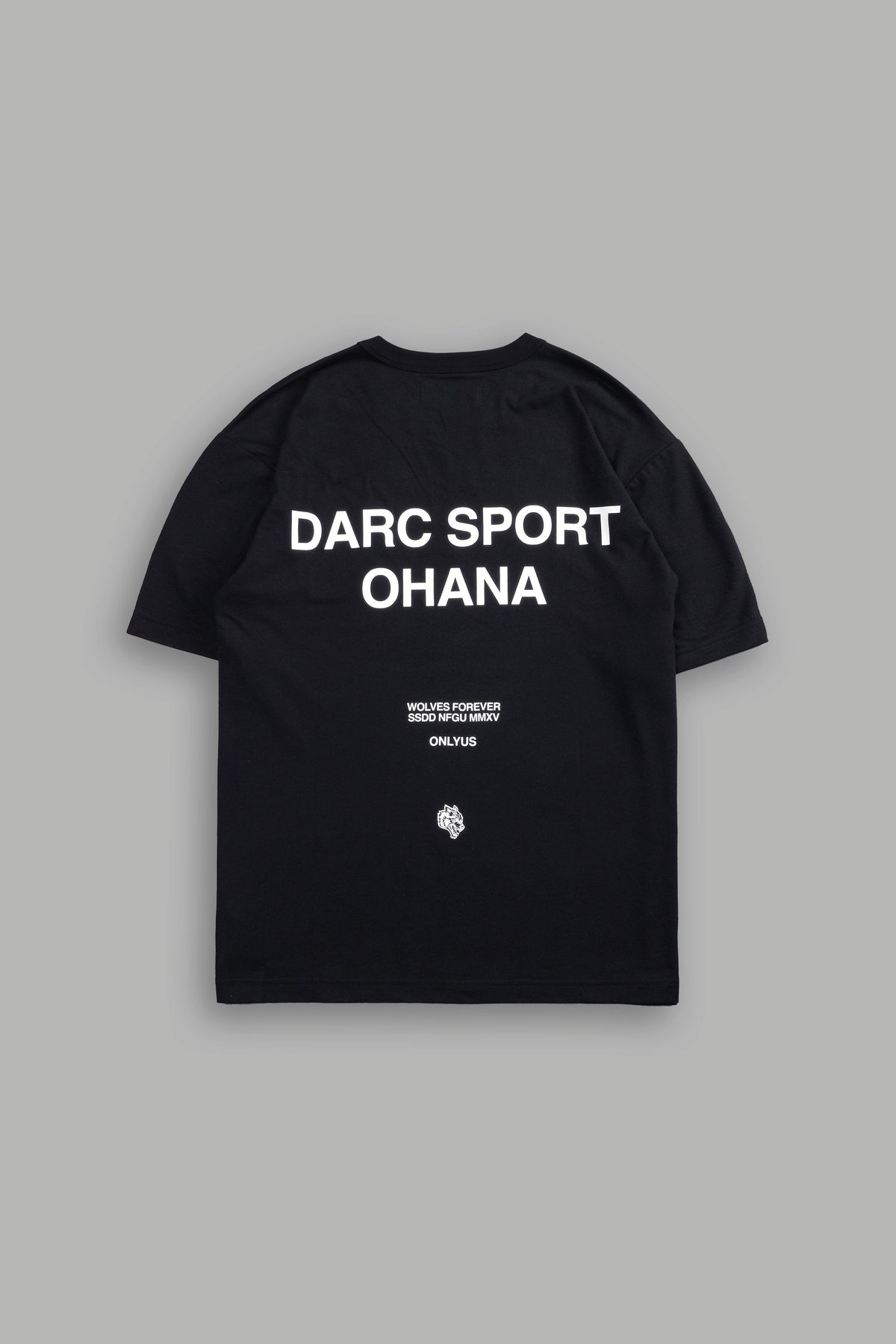 Darc Sport Ohana Lightweight "Heritage" Tee in Black — imagem principal